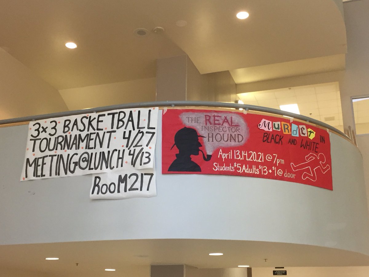 RMHS_MainOffice's tweet image. As seen in the halls of RM. Are you getting involved? @RMHS_Principal @rm_sga #prom2018 #springplay