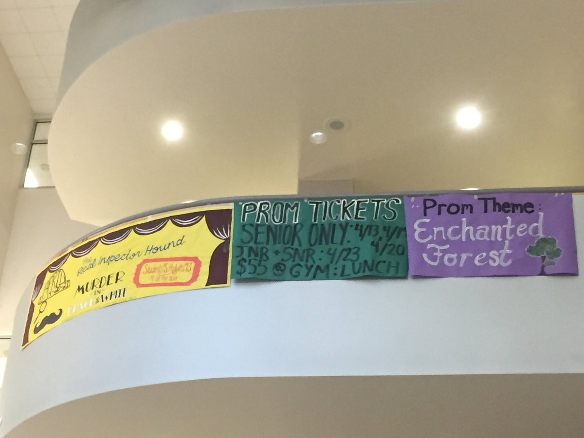 RMHS_MainOffice's tweet image. As seen in the halls of RM. Are you getting involved? @RMHS_Principal @rm_sga #prom2018 #springplay