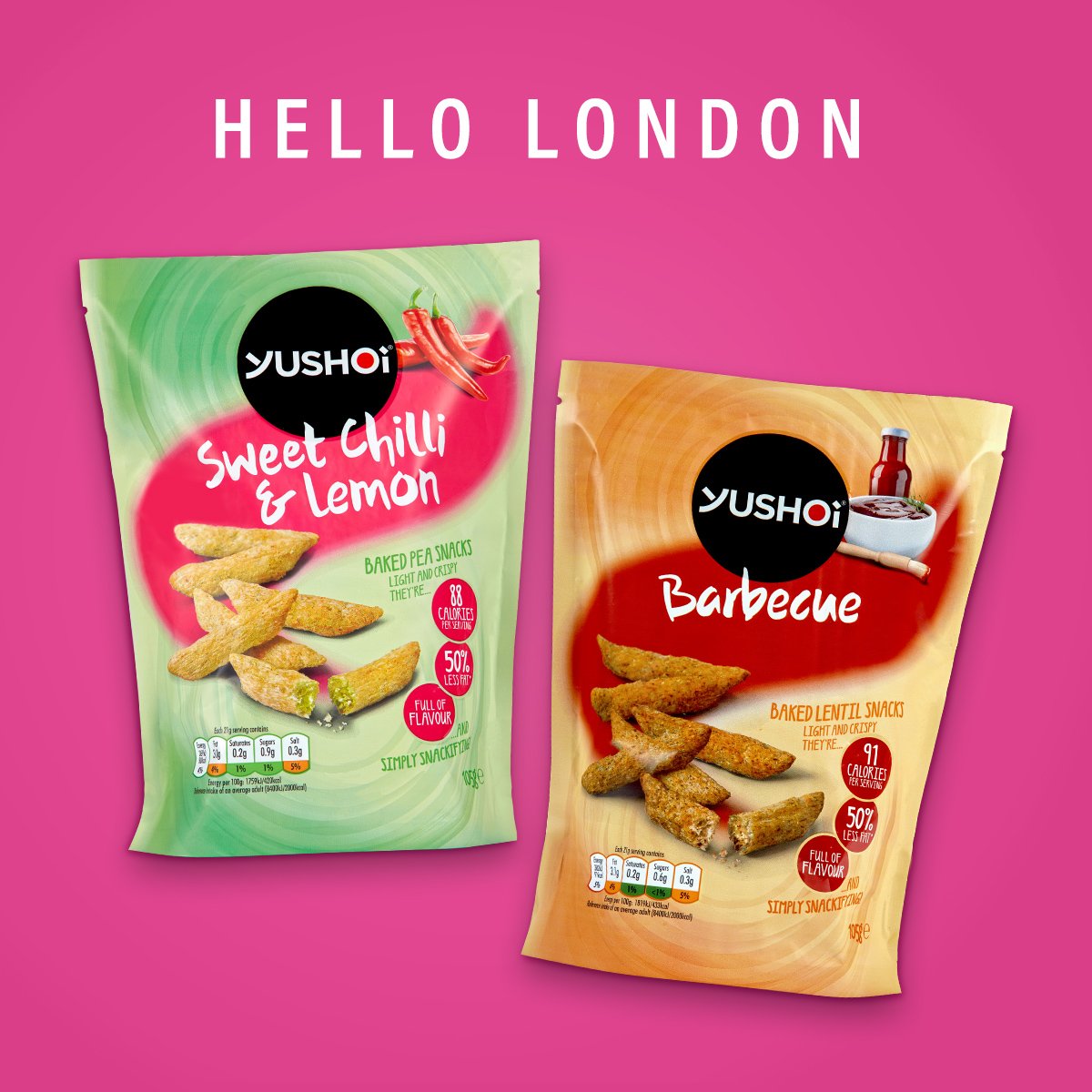 Want some free Yushoi? Head over to London Victoria from 7am - 1pm tomorrow and you can get snack happy! #yushoi #sampling #freesnacks #LondonVictoria #snackattack