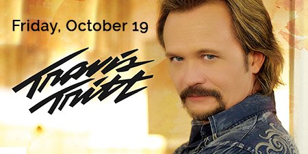 JUST IN: Big Spring Entertainment presents Travis Tritt on October 19 at #FORUMRIVERCENTER. Tickets on sale Friday April 20th 10 AM EST. #romega#downtownromega <a href="/romenewstribune/">Rome News Tribune</a> <a href="/DowntownRomeGA/">Downtown Rome, GA</a>