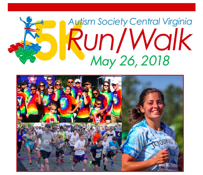 pdova804's tweet image. PDOVA is proud to be a part of the Autism Society Central Virginia 5k Run/Walk. Come out and join us on May 26th!
#pdova #autismawareness