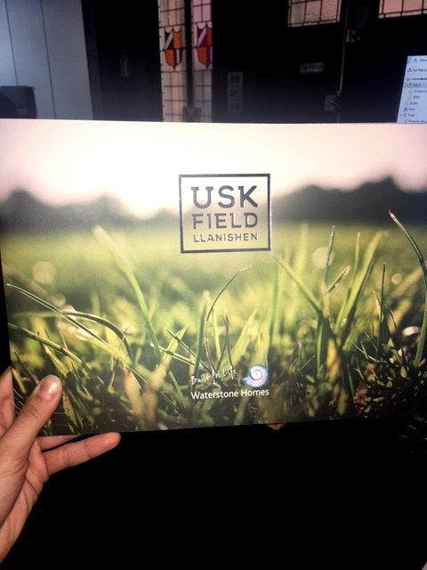 WaterstoneUK's tweet photo. Our stunning new brochures for our Llanishen development 'Usk Field' have arrived today! 😍🍃 To receive your printed copy please email: sales@waterstonehomes.com #UskField #Llanishen #builtforlife https://t.co/K04FS1PRfG