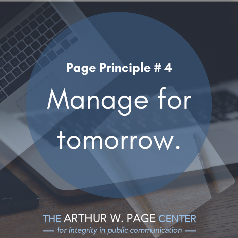 ThePageCenter's tweet photo. Anticipate public reaction and eliminate practices that create difficulties. Generate goodwill.

https://t.co/PzWECwwKqM #MondayMotivation #PagePrinciples https://t.co/3kpdpp1QmE