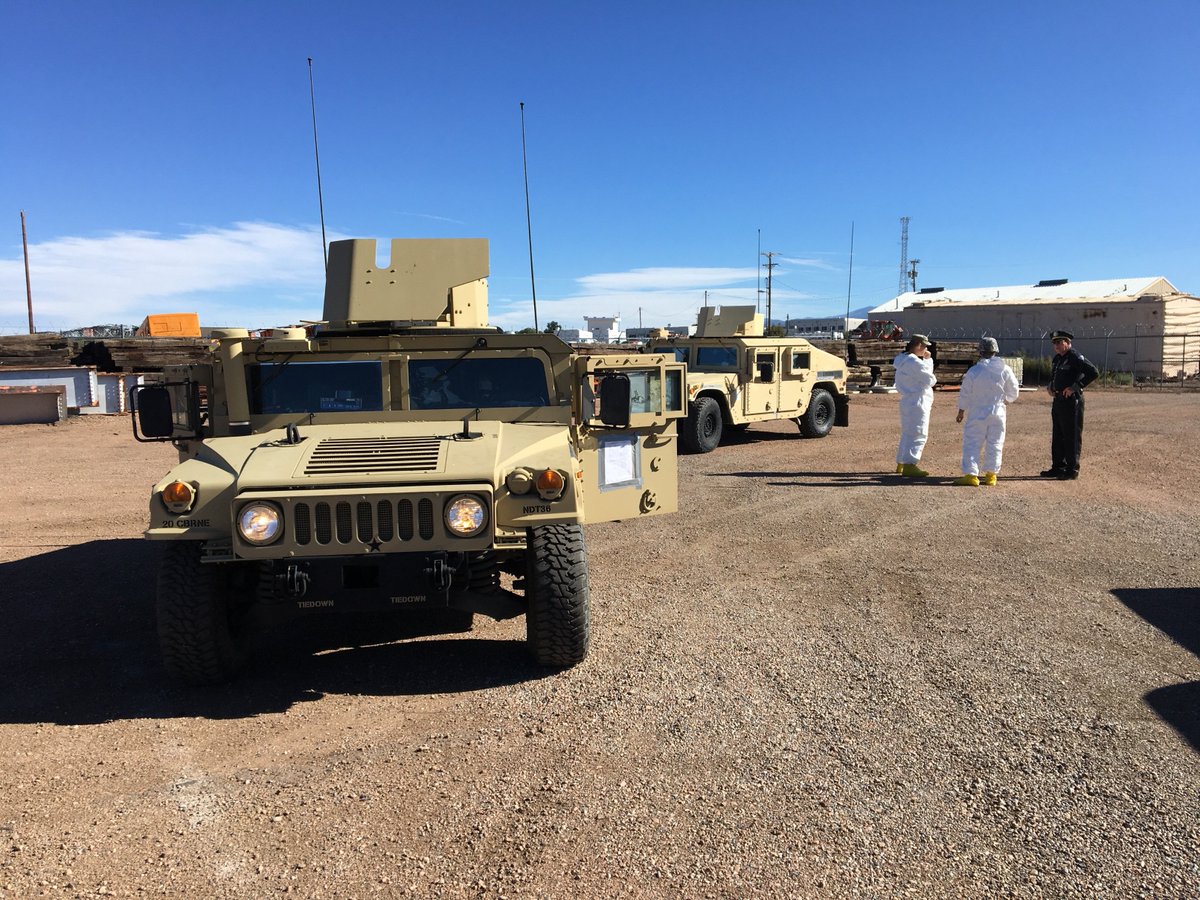 USArmyWHC's tweet photo. RT @DHScwmd: @USArmy @20thCBRNE, @NNSANews and @FBI getting ready for exercise #ProminentHunt 18-1 this week! Federal, state and local partnerships are essential to protecting the Nation! | #USArmy, #ReadyNow, #ArmyReadiness🇺🇸 https://t.co/xUqDOGzKNQ