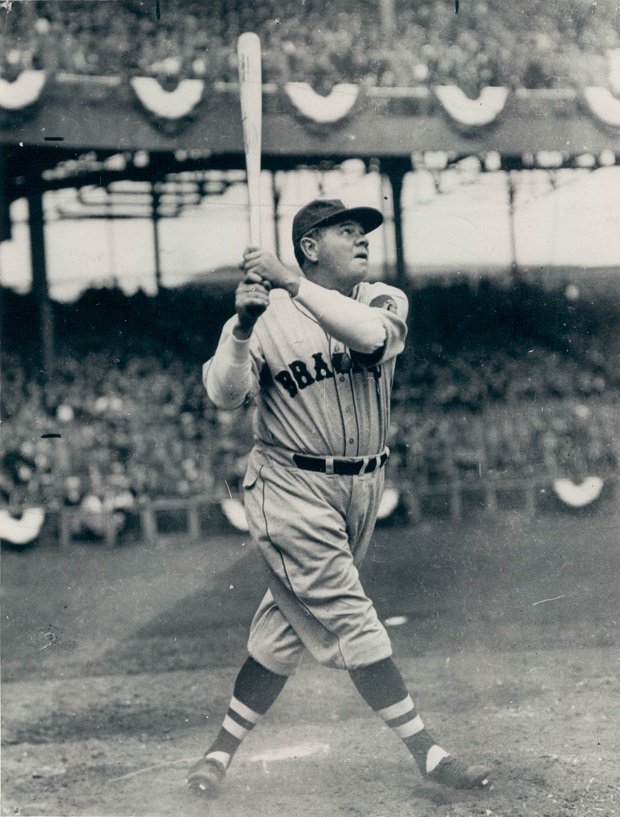 Grant McAuley on X: On this day 1935: Babe Ruth made his National