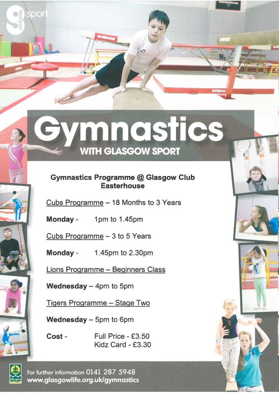 Glasgow Gymnastics (@glagymnastics) on Twitter photo Sessions <a href="/Glasgowclub/">Glasgow Club</a> Easterhouse start back this week. Call 0141 287 5948 to secure your place at our sessions. <a href="/StBenedictsPS/">St Benedict's Primary</a> <a href="/oakwoodG34/">Oakwood Primary School</a> <a href="/Croftcroighn/">Croftcroighn Primary</a> <a href="/StRoLSport/">StRose of Lima Sport</a> <a href="/SunnysidePri/">Sunnyside Primary</a> @activeschoolsjm @ActiveSchoolsMM Sessions <a href="/Glasgowclub/">Glasgow Club</a> Easterhouse start back this week. Call 0141 287 5948 to secure your place at our sessions. <a href="/StBenedictsPS/">St Benedict's Primary</a> <a href="/oakwoodG34/">Oakwood Primary School</a> <a href="/Croftcroighn/">Croftcroighn Primary</a> <a href="/StRoLSport/">StRose of Lima Sport</a> <a href="/SunnysidePri/">Sunnyside Primary</a> @activeschoolsjm @ActiveSchoolsMM