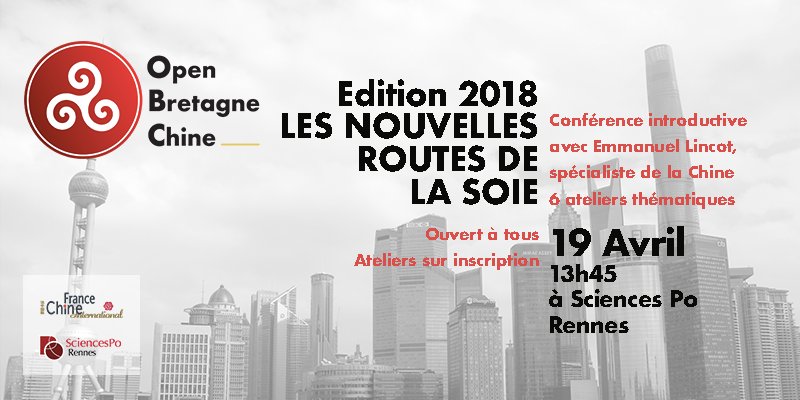 Siradel sponsor de l’<a href="/OpBretagneChine/">Open Bretagne Chine</a> ! Save the date pour l’intervention de <a href="/BouillotLaurent/">Bouillot Laurent</a> sur les #smartcities à l’édition 2018 de l’#OpenBretagneChine « Les nouvelles Routes de la Soie » jeudi 19/04 à 17h20 à @Sc_Po_Rennes ! Inscrivez-vous ici : goo.gl/MHpkZS