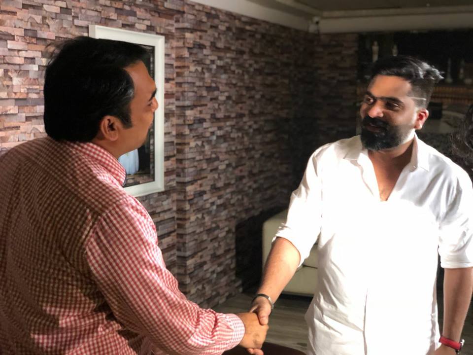 citywritersoffl's tweet photo. #STR with #RangarajPandey Exclusive Interview in #ThanthiTV.
Simbu #UniteForHumanity #STRunites #Simbu https://t.co/41WVpg7m1N