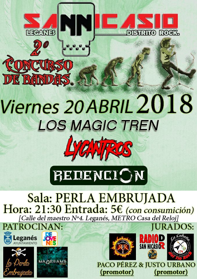 Volvemos a recordaros el concierto/concurso del día 20, que es este viernes!! Nos vemos allí!!