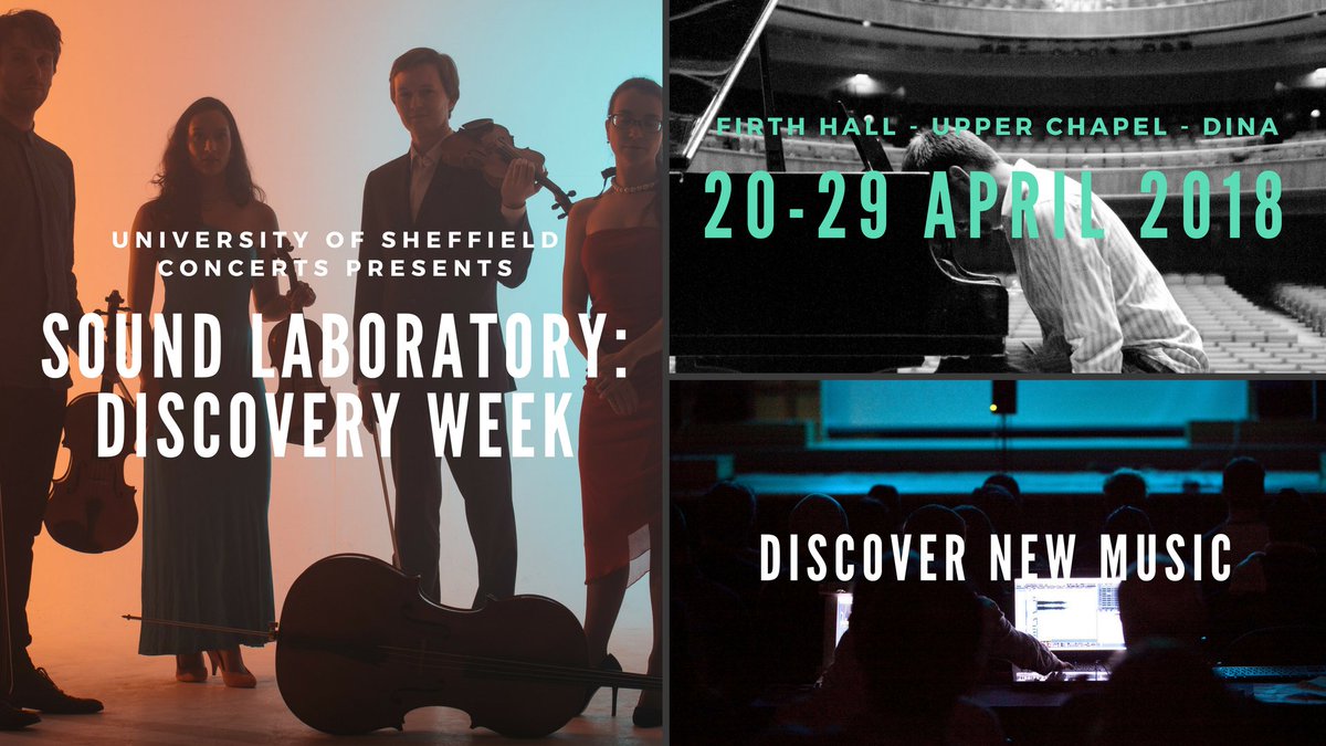 PerfVenuesSheff's tweet photo. As the perfect side to all of the already-exciting concerts we're putting on during our #SoundLaboratory #DiscoveryWeek, we'll be having a number of open rehearsals and talks! Find dates and times here: https://t.co/ng9036sU0k @LigetiQuartet @philip_thomas_1 @Raineri_Pianist https://t.co/tuFLndYh2f