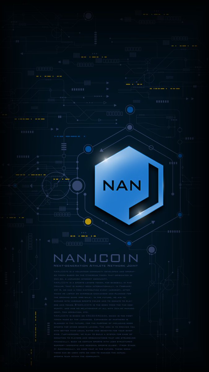 仮想通貨nanjcoin 3月16日にcoinexchangeへ上場してから本日で1ヶ月 記念として スマホなどで使える壁紙を用意しました 更にディスコードでは色違いも T Co Eoceronbnk まだまだ始まったばかりのnanjcoinを 今後ともよろしくお願いいたし 仮想通貨nanjcoin 3月16日にcoinexchangeへ上場してから本日で1ヶ月 記念として スマホなどで使える壁紙を用意しました 更にディスコードでは色違いも T Co Eoceronbnk まだまだ始まったばかりのnanjcoinを 今後ともよろしくお願いいたし