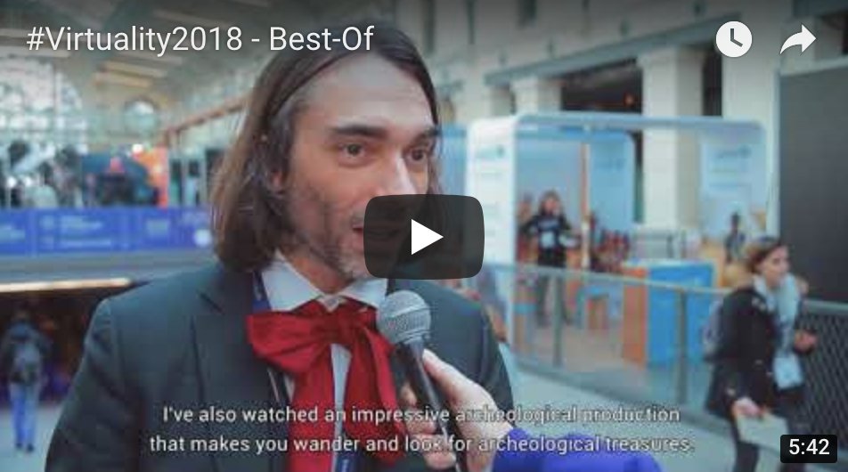 Web3Virtuality's tweet photo. C'était #Virtuality2018 ! Retrouvez le meilleur de notre 2e édition avec les innovations de l'année : 3 jours d'exposition au @104paris, +40 conférences, +120 exposants dont 20 internationaux, du business et des souvenirs d'expériences #VR #AR #MR ! https://t.co/gZfnHoG1sv https://t.co/y5z70GFoAu