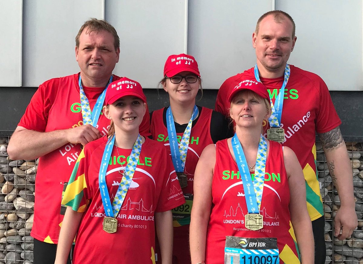 DonagheySa's tweet photo. We all completed the @BrightonMarathn weekend. 10k and marathon all for @LDNairamb. If anyone else would like to support please use the link https://t.co/BYMEm9VS2S https://t.co/GldrInhhlC