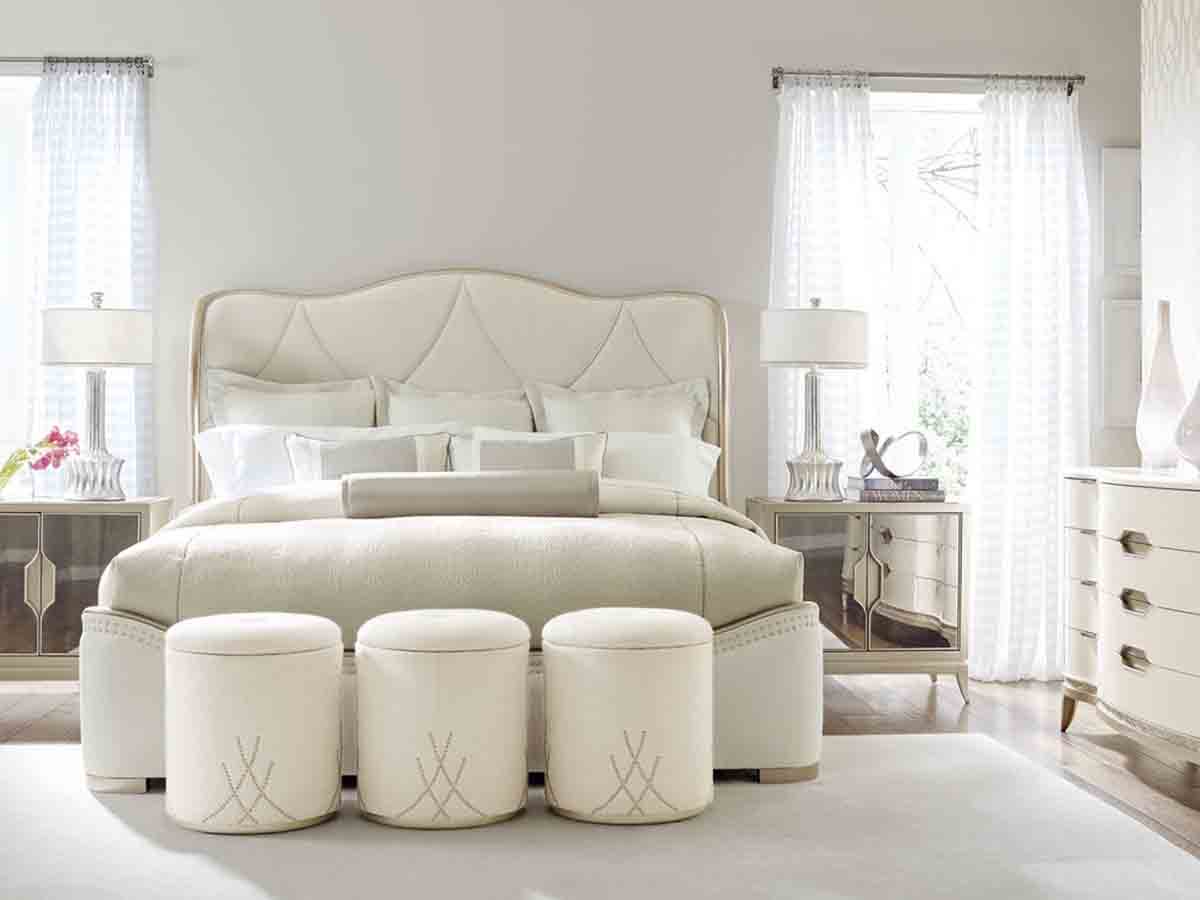 PlaceDirect's tweet image. Caracole's best seller, Adela King Size bed and Adela Nightstands have just hit our floor! placedirect.co.za/collections/ad…