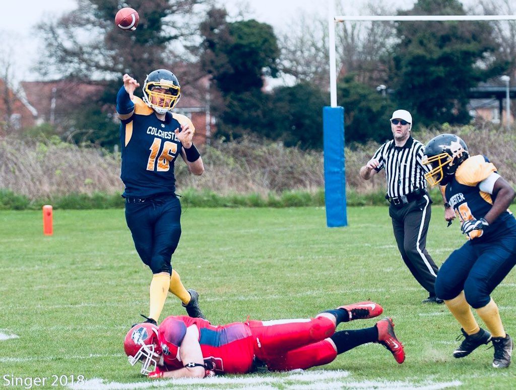 RAWickham9's tweet image. 1️⃣➖0️⃣🏈💪🏻⚔️#goglads #goodstart #9togo #bafanl #bafa #colchester #gladsvsstallions
