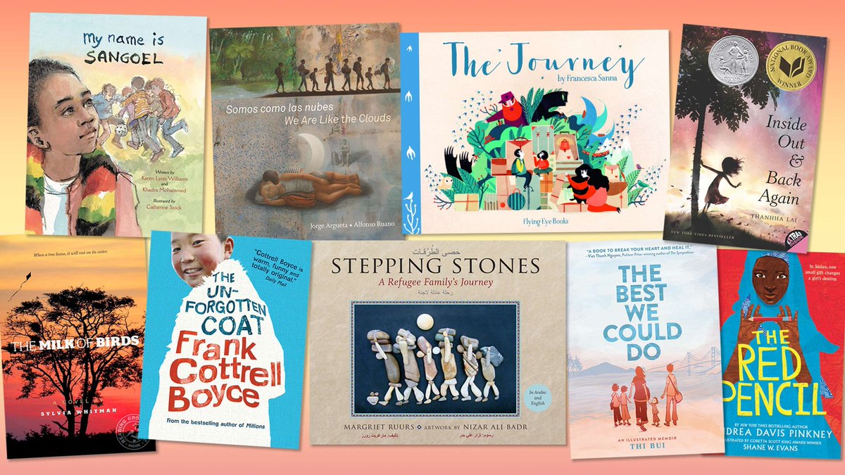 These nine books—for students of all grade levels—convey what it’s like to be a refugee.
edut.to/2HEB2Sf
