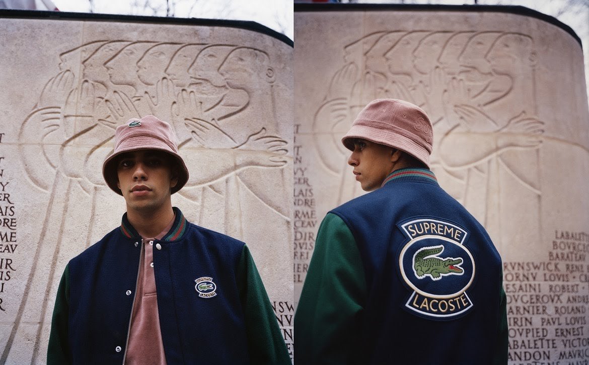 ComplexStyle's tweet photo. Supreme x Lacoste drops 4/19 https://t.co/czr9XRpWKP