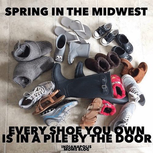 RentManager's tweet photo. We've been on a wild weather ride here in the Midwest so far this spring. How's your weather been??
π·: @indymomsblog #MidwesternSpring #alltheshoes #springinOhio #bringonthesun #nomoresnow https://t.co/7d3xH78the
