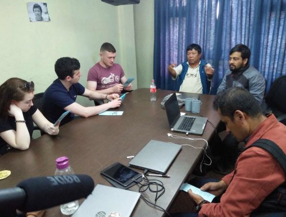 concernactive's tweet image. ‘Where There Is No Engineer’ gives participants the opportunity to design creative solutions to ongoing humanitarian issues. The 2017 winners are busy visiting Seven Women NGO, speaking @SECNepal &amp;amp; meeting @MahabirPun, a social entrepreneur &amp;amp; an activist #WTINE #Nepal🇳🇵#SDG9