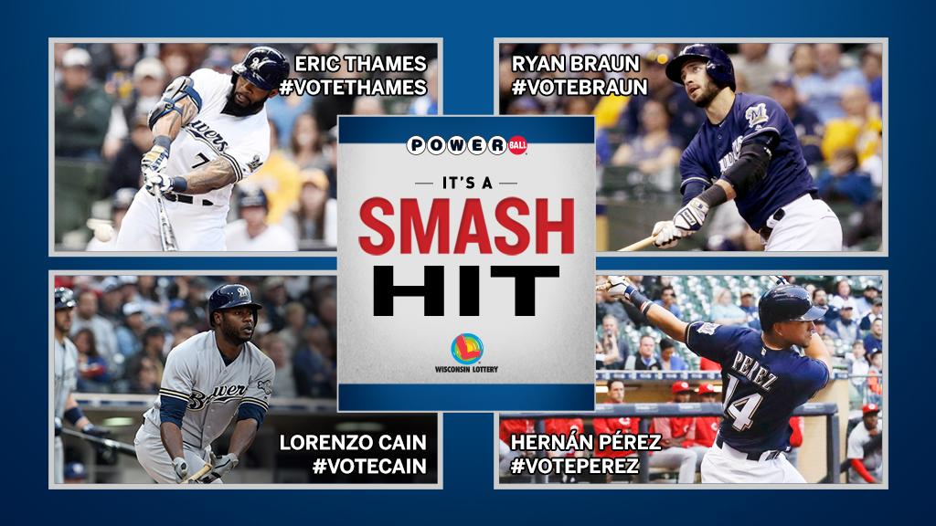 Brewers's tweet photo. Vote for the best @wilottery Powerball HR of the week. Visit https://t.co/18mmHrVTdR & reply with #PowerballHR by 4/23 for your chance to win. No purchase necessary, void where prohibited. (insert rules link)
Rules link: https://t.co/JsoWXNVnAc https://t.co/HPma7rMm8E