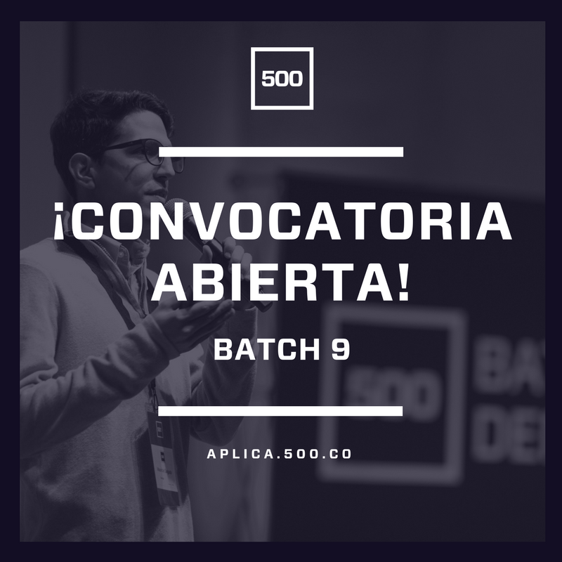 500LatAm's tweet image. ¡Ya puedes aplicar a nuestro Batch 9! Buscamos startups en Latinoamérica para invitar a la familia #500Strong. 
La oferta: Invertiremos $60,000USD en cada compañía seleccionada + nuestro programa semilla de 16 semanas. 
Aplica ahora en: aplica.500.co
