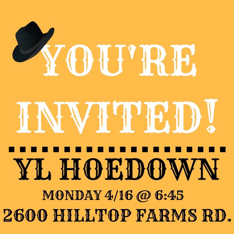 afhsYoungLife's tweet photo. COME ONE COME ALL TO THE FIRST EVER, SEMI-ANNUAL, ANNUAL HOEDOWN!!!! bring your best pals and flannels, it’s gunna be a good one 🤘🏻👍🏼(ps it’s tonight!!) https://t.co/oQy3p6u7Wt