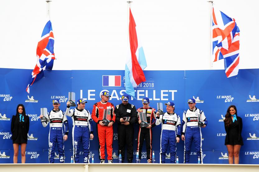 Great to see Tony Wells and <a href="/jlittlejohn88/">JamesLittlejohn</a> on the podium for <a href="/RacingNielsen/">Nielsen Racing</a> in yesterday's <a href="/LeMansCup/">Le Mans Cup</a> Congrats!

#meritmotorsport
