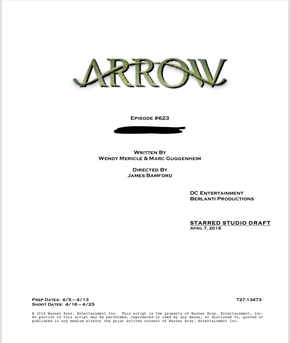 caitylotzarmy's tweet photo. The #Arrow season finale (which will count with many returning faces, including @caitylotz!) begins filming today! Can't wait to start seeing those bts photos. You hearing me @StephenAmell?? 😬 https://t.co/MWDtbKH1Li