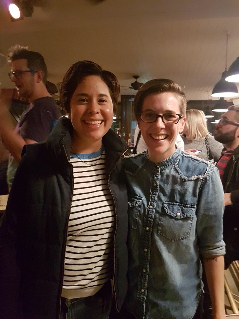 MarijaIvank0vic's tweet photo. So jealous that my partner got to see @DeAnne_Smith twice in one week!!! 🤯😍 @DeAnne_Smith can I buy you a latte (with steamed/cold almond milk or anyway you like it) next time you’re in Melbourne? Go and see her show everyone! So #WorthIt https://t.co/7NWZq87XXK