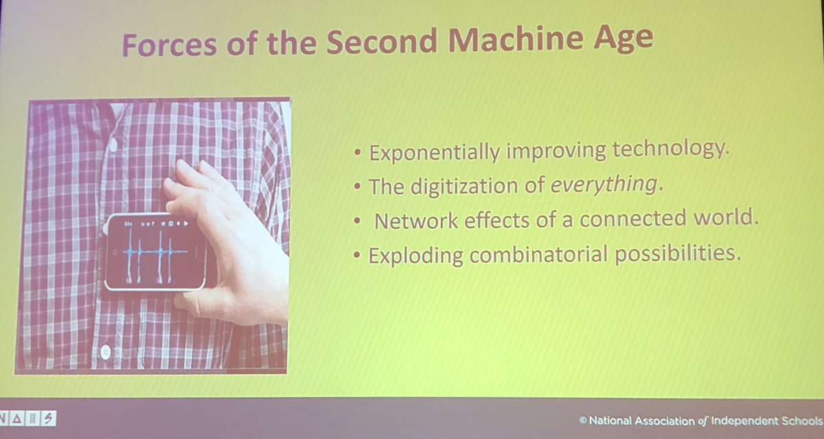 Tremere's tweet photo. Forces of the Second Machine Age #ATLISac #donnaorem #naisnetwork https://t.co/3C4IxAtAsS