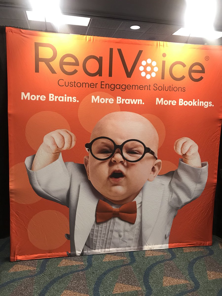 RealVoiceServe's tweet photo. Stop by and see us at #VRMAEast booth 510.  #whosyourbaby https://t.co/juUczfqnrf