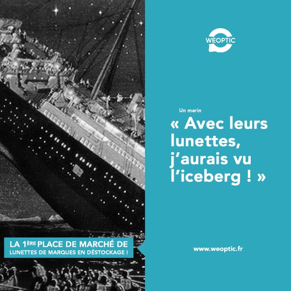 WeOptic_fr's tweet photo. Quand vous #voyagez, êtes-vous bien sûrs de ne rien louper sur votre #trajet? 🛳😎
Vous allez y #voir plus clair en vous abonnant 👉🏼: https://t.co/jnF1jWvtML
#Titanic #voyager #VoirDePrès #securite #lunettes #sunglasses #WeOptic https://t.co/FtMvIhAC3B
