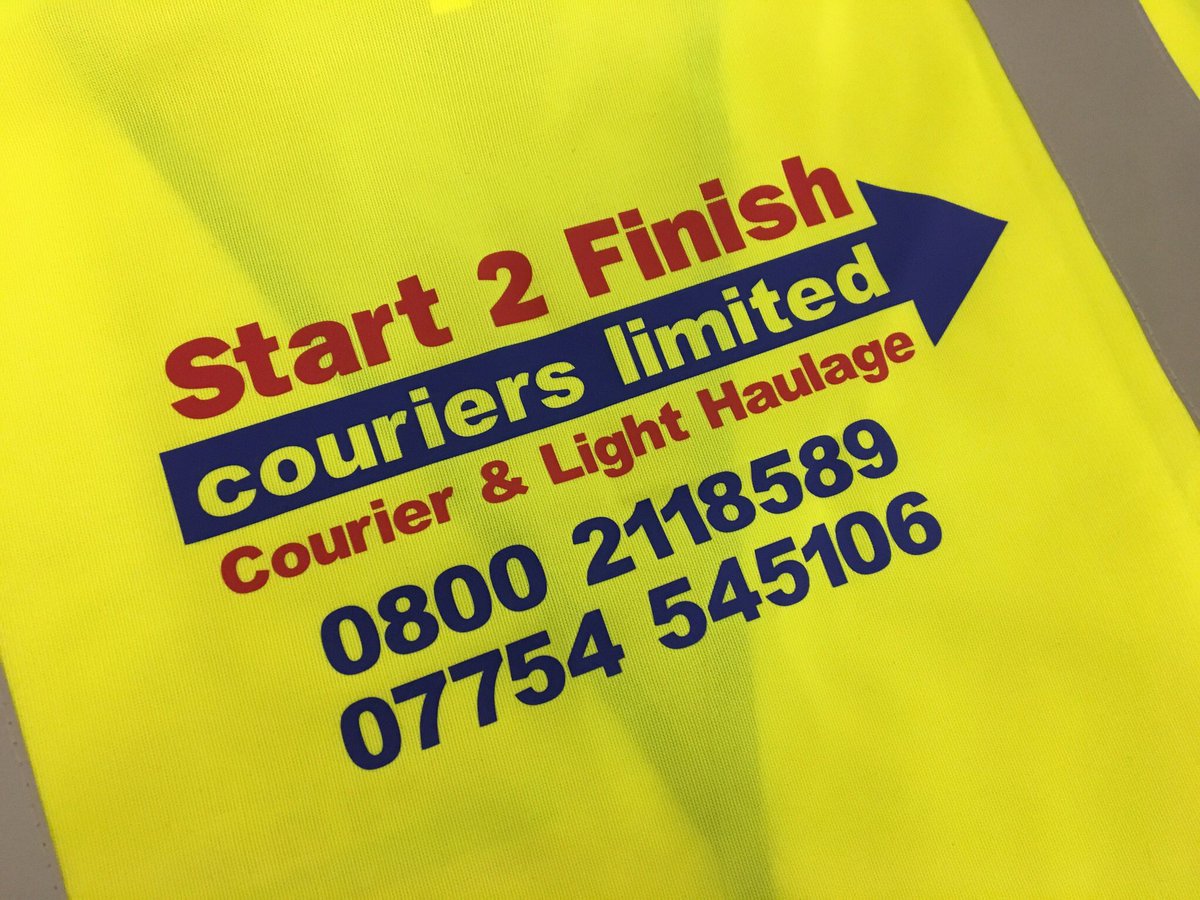 Print on the back of hi-vis 👌🏻💫

#theuniformroom #uniforms #uniform #workwear #hivis #hivisibility #ppe #vests #coats #jackets #print #printing #logo #branding #brand #business #professional #courier #delivery