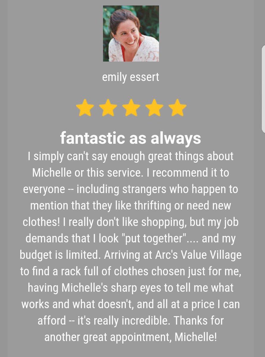 The <a href="/ArcValueVillage/">Arc's Value Village</a> style squad is blowing guests away, one appointment at a time!

Have you used this FREE service yet?