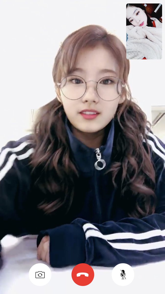 Dahyun waited for a while, pacing around the room trying to figure out what to say. She didn’t know how she should feel, she felt sympathetic but she was also angry. After a few more minutes of pacing around she heard her phone ring. Immediately greeted with Sana’s soft smile.