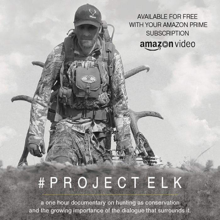 RMEF's tweet photo. #PROJECTELK is now available FREE with your Amazon Prime subscription through Amazon Video. Check it out today on your phone, computer or TV along with all of our other Elk Network Originals! https://t.co/LQSYV3D8RM https://t.co/lnCPxq02Vn