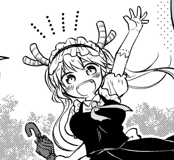 来月単行本発売ですが、1話のトールちゃん、ちゃんとツノ生やしたよ! 描き損じていて本当にすみませんでした!!