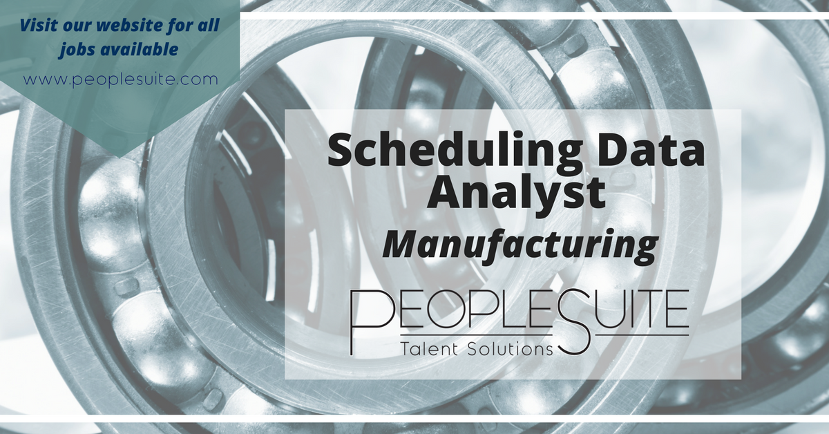 dlp3010's tweet photo. AL-based manufacturer seeks Scheduling Data Analyst for profitable facility. Will serve as lead master scheduler in SAP, Kinaxis &amp; other resource planning software. More info on @PeopleSuite1's job board https://t.co/syf5HYne54 #ALjobs #Manufacturing #AnalystJobs https://t.co/Bb91YLs8H5