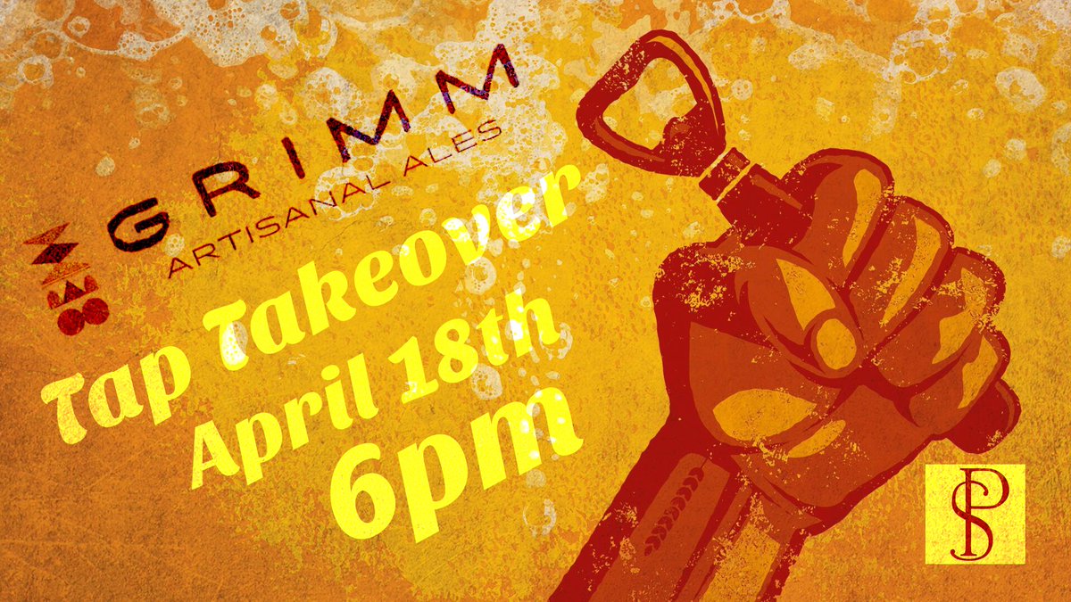 Cannot wait for Wednesday at <a href="/ParlorSports/">Parlor Sports</a>. Come thirsty, leave happy. <a href="/GrimmAles/">Grimm Artisanal Ales</a>