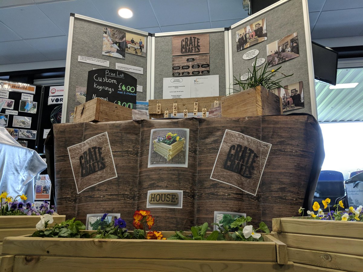 cratecraftsye's tweet photo. Check out Crate Crafts' stall for the county finals at Pride Park Stadium! https://t.co/JJD9uFV9Wi