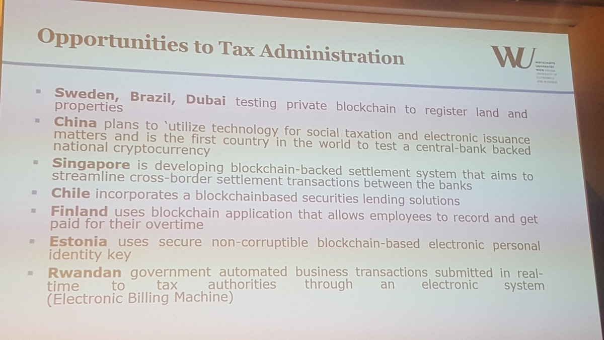 anitaonl's tweet photo. Multi-stakeholder approach is needed in terms of finding #tax regulations. #Blockchain #crypto42 @JP_Owens @wu_vienna #taxlaw https://t.co/co3GsDUeNj