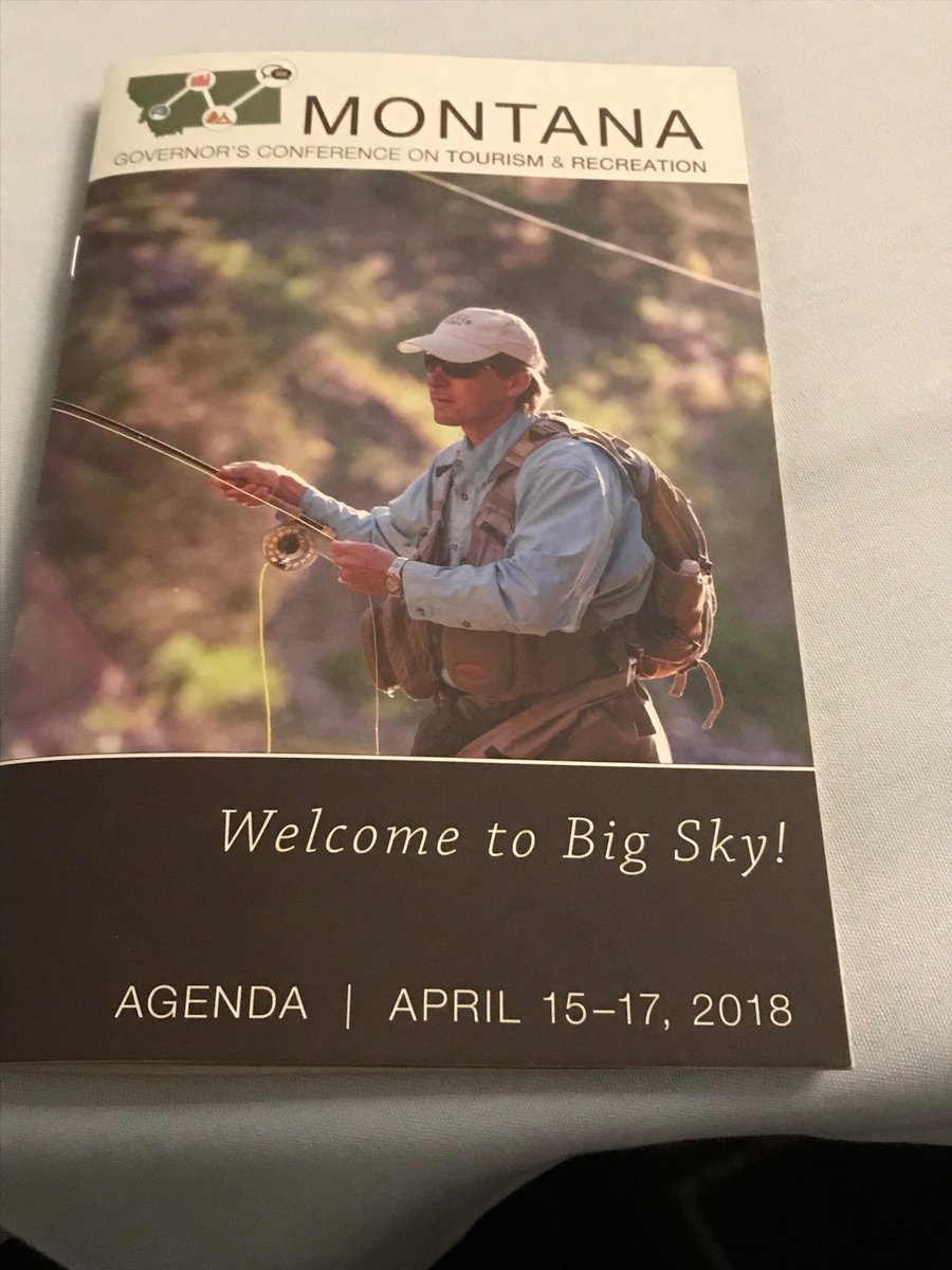 MarleePryor's tweet photo. Excited again to be attending the #MTTourism Conf in #VisitBigSky. https://t.co/zBmvc8HeU2