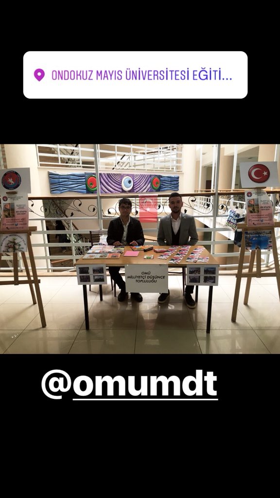 Milliyetçi Düşünce Topluluğu olarak, Kütüphanesiz köy okulu kalmasın projesi kapsamında kuracağımız,Tekkeköy Yağbasan İlkokulu Şehit Musa ÖZALKAN kütüphanesi için kitap toplama stantlarımızı yaşam merkezinde ve fakültelerde açtık.