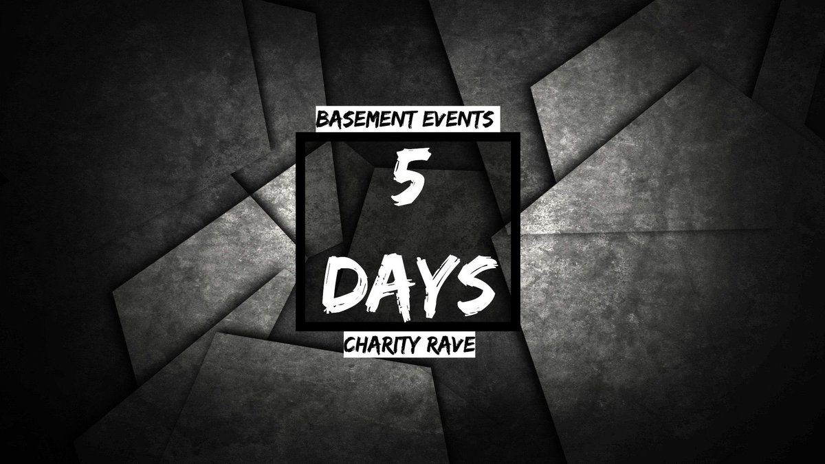 BasementEvents's tweet photo. 5 days till our launch party @husliverpool we will be providing the best techno and tech house, our line up will be out later!! 
All profits donated to James Bulger Memorial Trust so get down for a good cause and party 💥💥
#Techno #techhouse #liverpool #jamesbulgermemorialtrust https://t.co/PT9Y4jCWI0