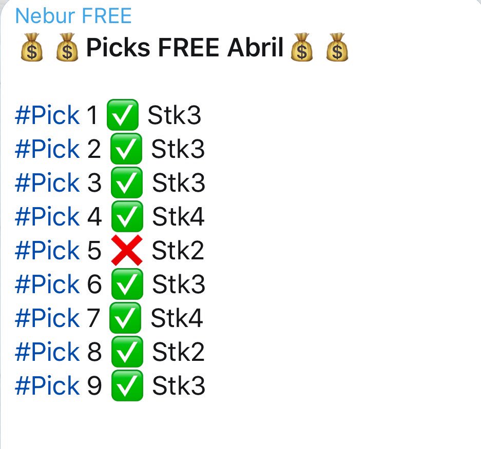 neburpicks's tweet photo. 🔆🔆SORTEO PLAZA GRATUITA🔆🔆

Superados los 30 RT/ ❤️ realizaremos un sorteo de una PLAZA PREMIUM ABRIL con solo compartir el MEJOR CANAL FREE del mes! 😎

Sigue ganando de manera gratuita con mayor volumen de picks! 👌🏻

¡¡Simplemente ESPECTACULAR!! https://t.co/8gIICfUjbB