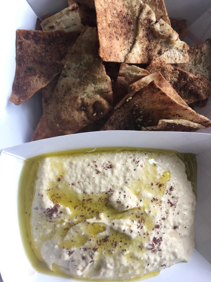 MsJudifoodtruck's tweet photo. @MsJudifoodtruck @Intlcravingsllc is here @TrocaireCollege @mercyhospital for lunch 11-2pm! In honor of Arab Heritage Month we have a lot of Arabic specials today!
#shawarma chicken wrap
#kibbee sliders
#hummus and chips #vegan
#fatoush salad #vegan
@WutsUpBuffalo https://t.co/4cEWJIExXG