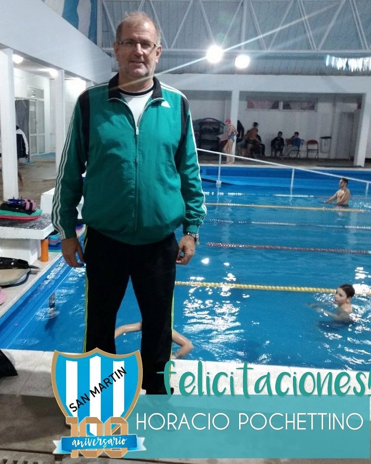 clubsanmartinmj's tweet photo. Nuestro profe es un orgullo! 😀👏
👉Horacio Pochettino y Héctor Sosa nombrados por #CADDA como tecnificadores!! 🏊
#orgulloceleste #NATACION #seleccionprovincial #natacioninfantil #menores #cadetes #goodexperiences #natacionenseñanza #congratulations #100años #formandovalores https://t.co/MtsG8U6Iml
