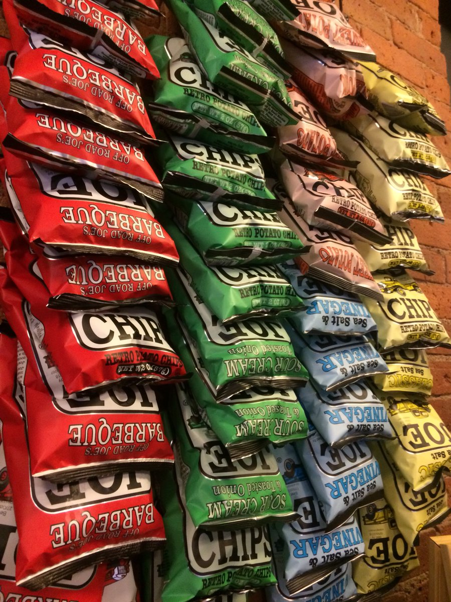 Have you tried our chips? They’re pretty frickin awesome.  #saltandWINegar