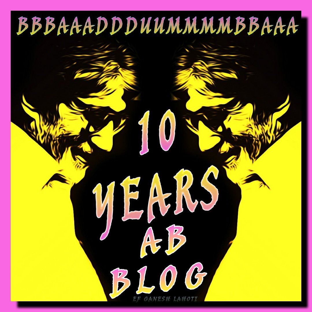 premdiplahoti's tweet photo. @SrBachchan Congratulations Sirji #10YearsABBlog 
🆎🆎🆎🆎🆎🆎🆎🆎🆎🆎
मैं लिखता हूँ मैं लिखता हूँ ,
अपने आप को बदलने के लिए....
🆎🆎🆎🆎🆎🆎🆎🆎🆎🆎
Start - 2008 to till continue
@ganeshlahoti https://t.co/W9nDrUbcWa