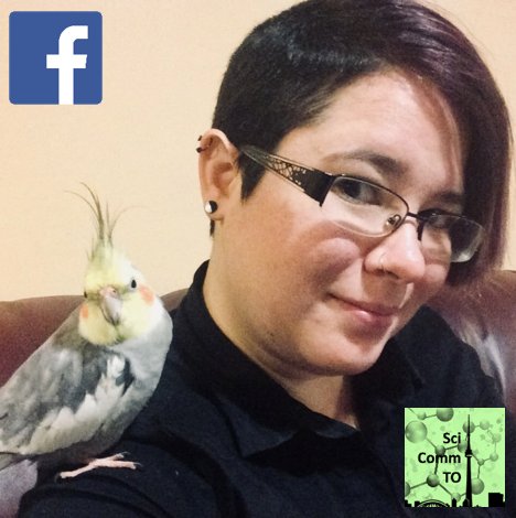 SciCommTO's tweet photo. It's #NationalVolunteerWeek we're celebrating some of our volunteers!
Jennifer Colbourne (@Raccoonologist) created #ScienceofCircus @TasteofRP, spoke&MC'd #ScienceSlamTO, became a #zombie @sci_rendezvous @SciXchangeRU, helped at #ScienceAtTheMovies #InTheGut &runs #SciCommTO FB! https://t.co/9YNFUlaB1x